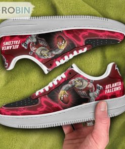 Atlanta Falcons Air Sneakers Mascot Thunder Style Custom NFL Sport Shoes
