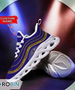 Baltimore Ravens NFL Personalized Max Soul Shoes Baltimore Ravens NFL Personalized Max Soul Shoes