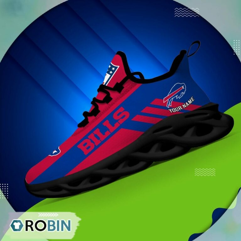 Buffalo Bills  NFL Clunky Max Soul Shoes Personalized