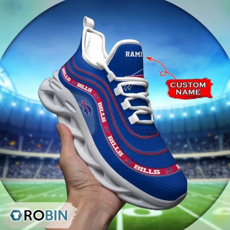 Buffalo Bills NFL Personalized Max Soul Shoes