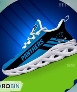 Carolina Panthers  NFL Clunky Max Soul Shoes Personalized Carolina Panthers  NFL Clunky Max Soul Shoes Personalized