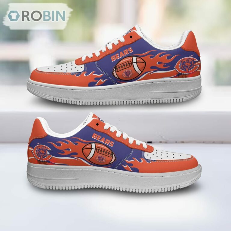 Chicago Bears Air Sneakers, NFL Custom Sports Shoes