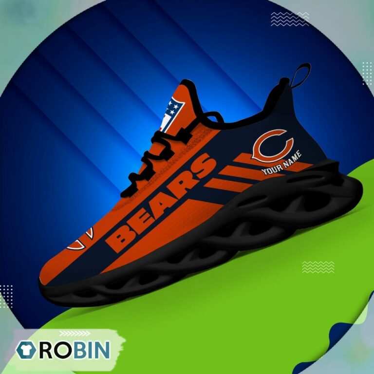 Chicago Bears  NFL Clunky Max Soul Shoes Personalized