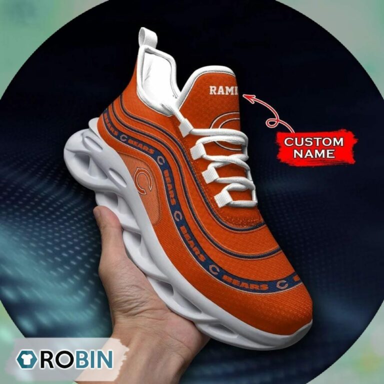 Chicago Bears NFL Personalized Max Soul Shoes
