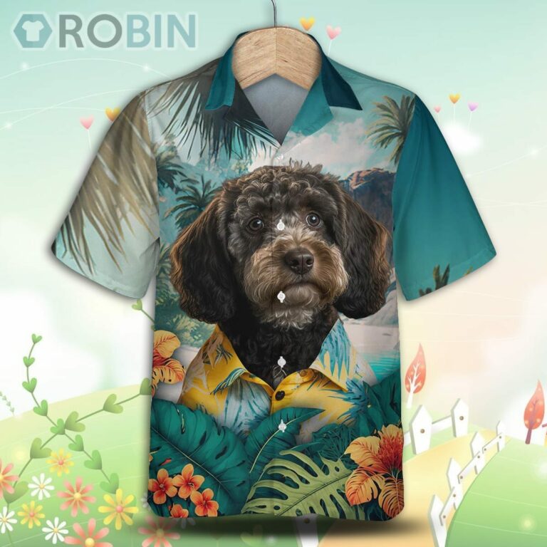 Cockapoo Tropical Hawaiian Shirt, For Love Dog Shirt