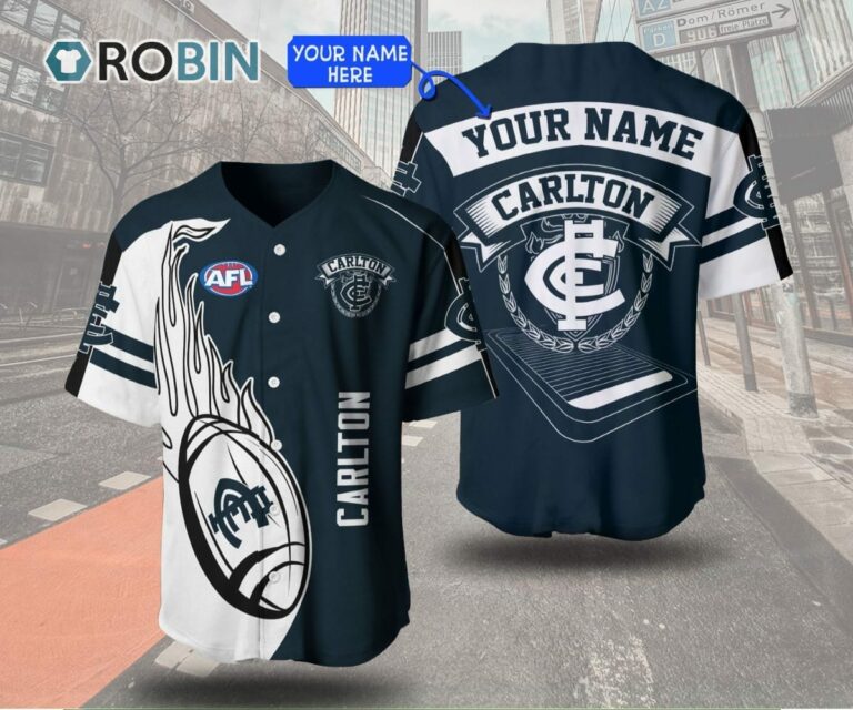 Collingwood Baseball Jersey Personalized