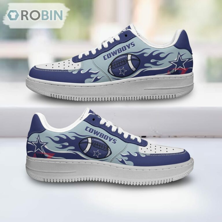 Dallas Cowboys Air Sneakers, NFL Custom Sports Shoes