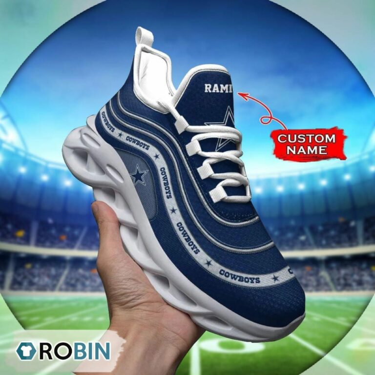 Dallas Cowboys NFL Personalized Max Soul Shoes
