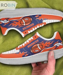 Denver Broncos Air Sneakers, NFL Custom Sports Shoes