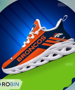 Denver Broncos  NFL Clunky Max Soul Shoes Personalized Denver Broncos  NFL Clunky Max Soul Shoes Personalized