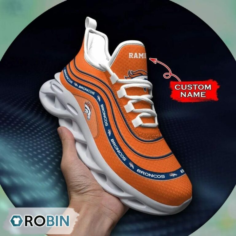 Denver Broncos NFL Personalized Max Soul Shoes
