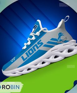 Detroit Lions  NFL Clunky Max Soul Shoes Personalized Detroit Lions  NFL Clunky Max Soul Shoes Personalized