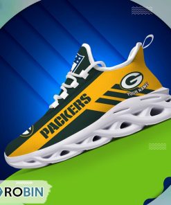 Green Bay Packers  NFL Clunky Max Soul Shoes Personalized