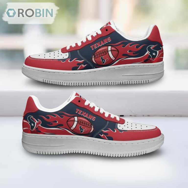 Houston Texans Air Sneakers, NFL Custom Sports Shoes