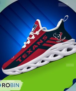 Houston Texans  NFL Clunky Max Soul Shoes Personalized