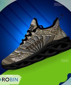 Houston Texans NFL Personalized Camo Max Soul Shoes