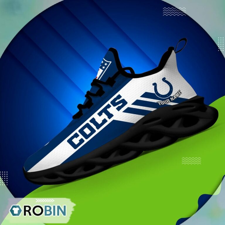 Indianapolis Colts  NFL Clunky Max Soul Shoes Personalized