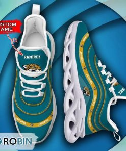 Jacksonville Jaguars NFL Personalized Max Soul Shoes