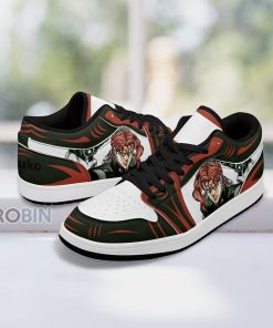 JoJo’s Bizarre Adventure Noriaki Kakyoin Shoes, Anime Low Jordan Sneaker JoJo’s Bizarre Adventure Noriaki Kakyoin Shoes, Anime Low Jordan Sneaker
