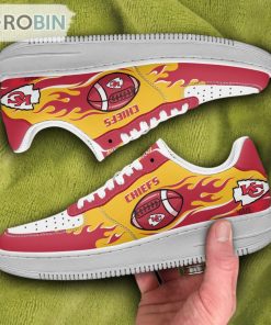 Kansas City Chiefs Air Sneakers, NFL Custom Sports Shoes