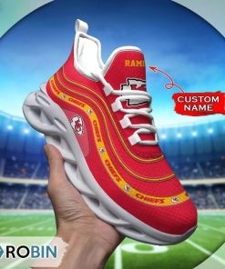 Kansas City Chiefs NFL Personalized Max Soul Shoes