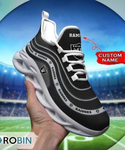 Las Vegas Raiders NFL Personalized Max Soul Shoes