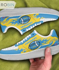 Los Angeles Chargers Air Sneakers, NFL Custom Sports Shoes