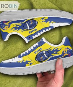 Los Angeles Rams Air Sneakers, NFL Custom Sports Shoes Los Angeles Rams Air Sneakers, NFL Custom Sports Shoes