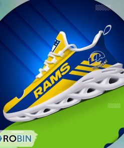 Los Angeles Rams  NFL Clunky Max Soul Shoes Personalized