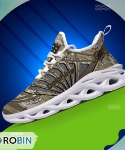 Miami Dolphins NFL Personalized Camo Max Soul Shoes