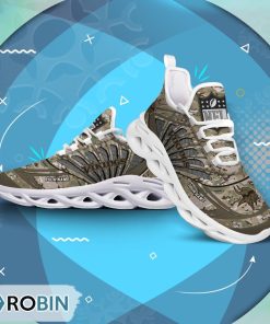 Minnesota Vikings NFL Personalized Camo Max Soul Shoes