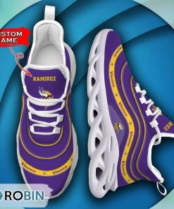 Minnesota Vikings NFL Personalized Max Soul Shoes