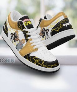 My Hero Academia Denki Shoes, Anime Low Jordan Sneaker
