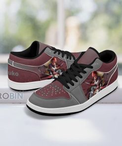 Naruto Shippuden Gaara Shoes, Anime Low Jordan Sneaker