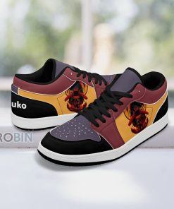Naruto Shippuden Madara Shoes, Anime Low Jordan Sneaker