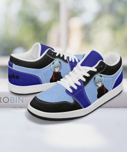 Neon Genesis Evangelion Rei Ayanami Shoes, Anime Low Jordan Sneaker