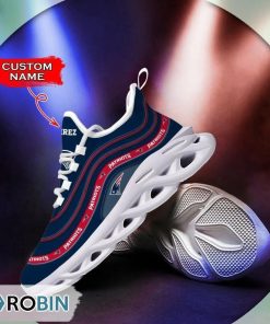 New England Patriots NFL Personalized Max Soul Shoes