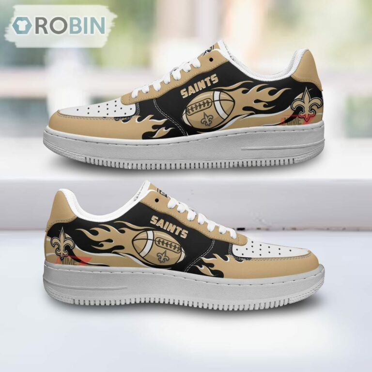 New Orleans Saints Air Sneakers, NFL Custom Sports Shoes