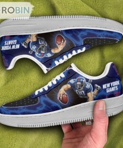 New York Giants Air Sneakers Mascot Thunder Style Custom NFL Sport Shoes