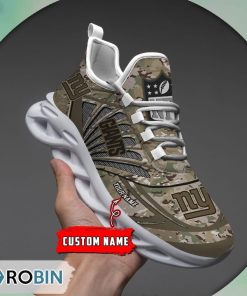 New York Giants NFL Personalized Camo Max Soul Shoes New York Giants NFL Personalized Camo Max Soul Shoes