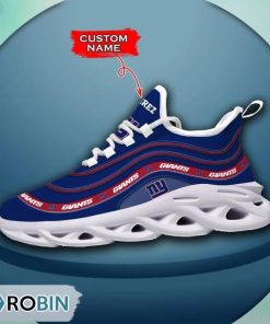 New York Giants NFL Personalized Max Soul Shoes New York Giants NFL Personalized Max Soul Shoes