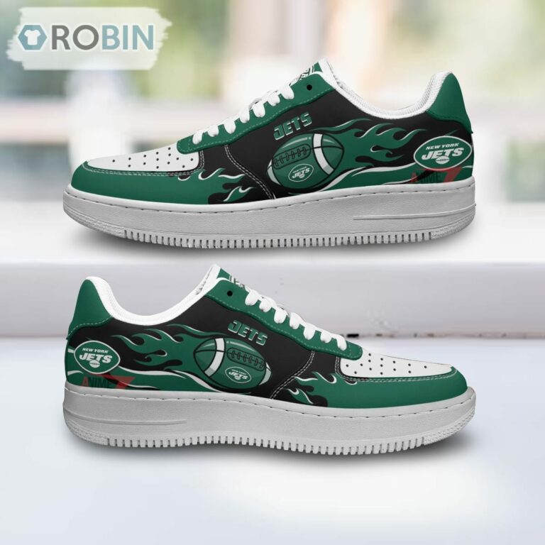 New York Jets Air Sneakers, NFL Custom Sports Shoes