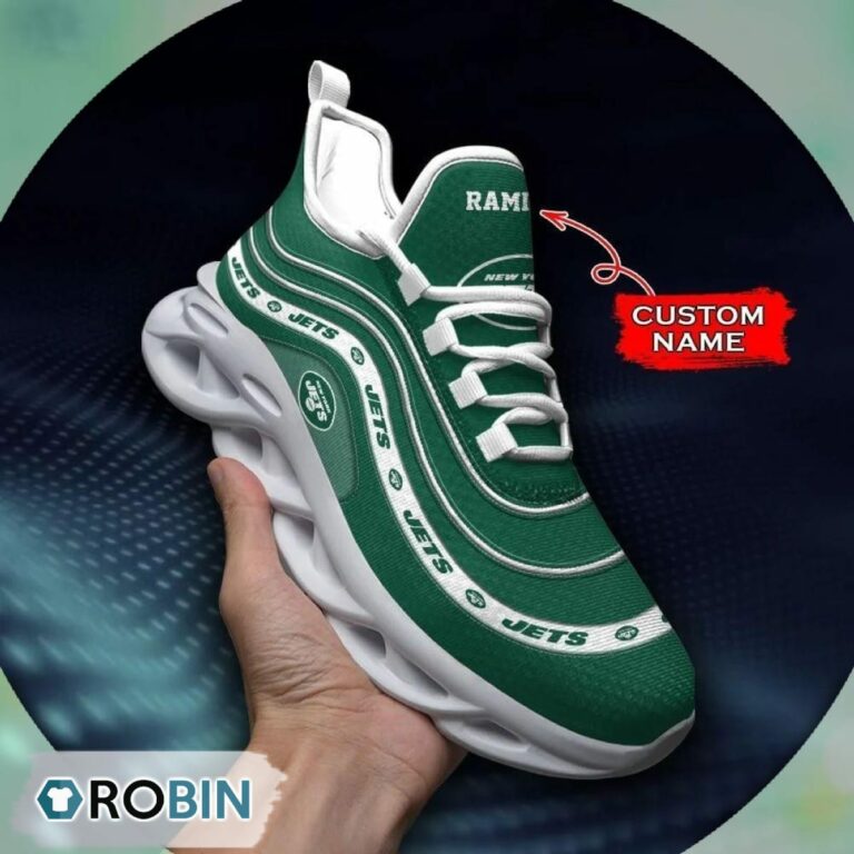 New York Jets NFL Personalized Max Soul Shoes