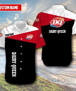 Personalized Hawaiian Shirt Dairy Queen