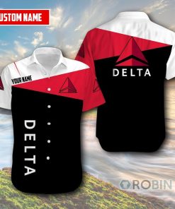 Personalized Hawaiian Shirt Delta Air Lines