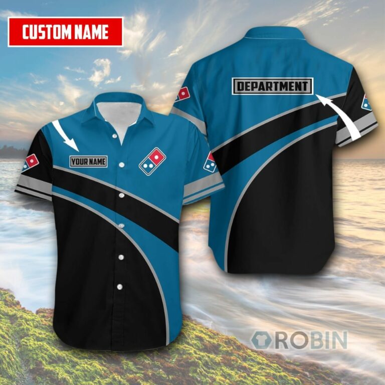 Personalized Hawaiian Shirt Domino’s Pizza