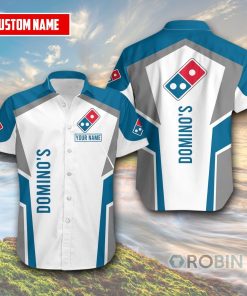 Personalized Hawaiian Shirt Domino’s Pizza