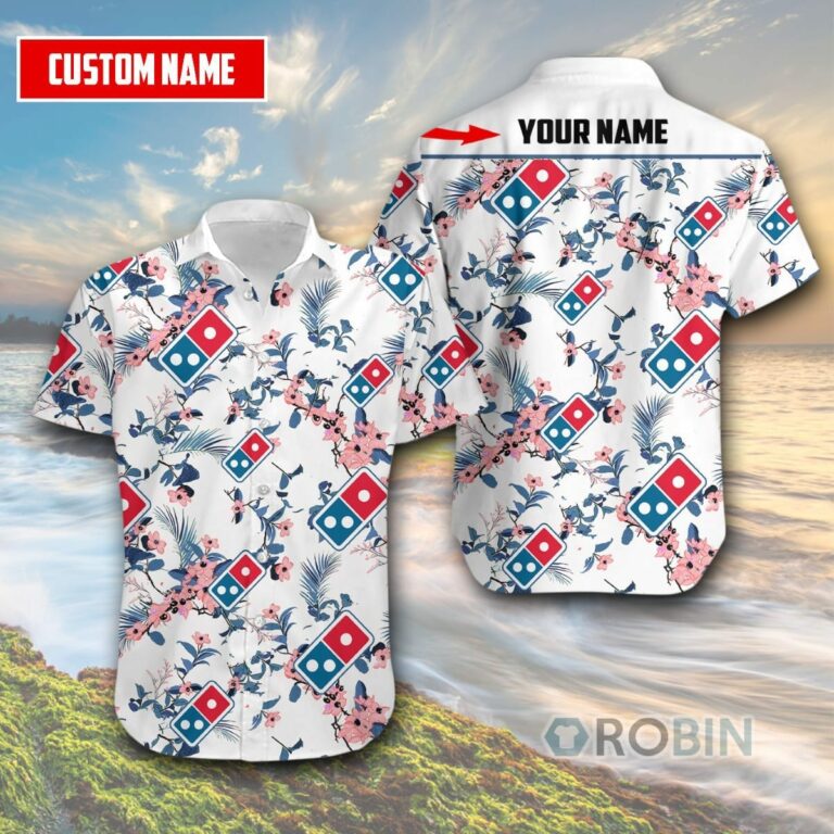 Personalized Hawaiian Shirt Domino’s Pizza