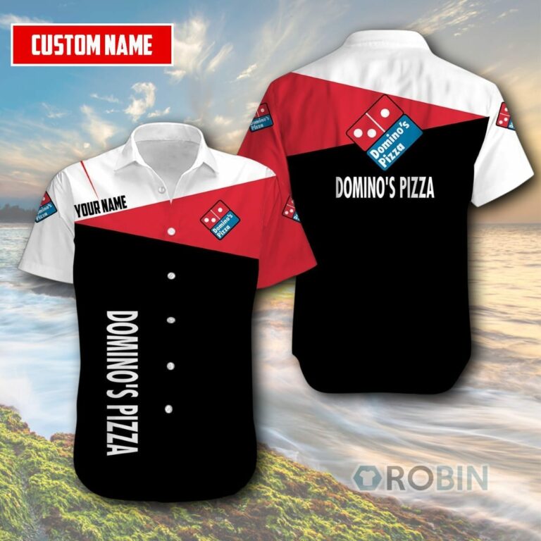 Personalized Hawaiian Shirt Domino’s Pizza