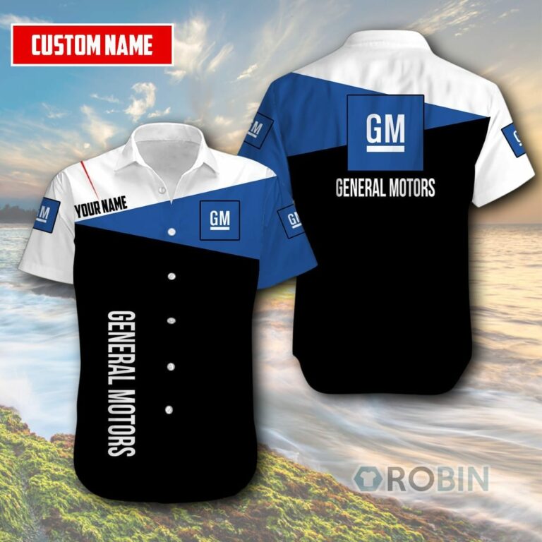 Personalized Hawaiian Shirt General Motors